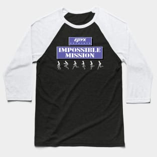 Impossible Mission Commodore 64 Baseball T-Shirt